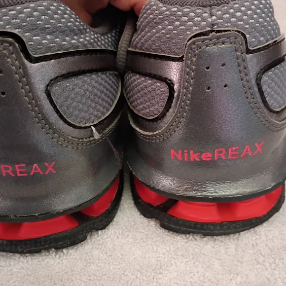 Nike Gray and Red Athletic Shoes - Picture 6 of 6